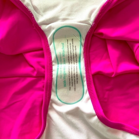 Winmax: Neon Pink One Piece Tummy Coverage Swimsuit. Size 12 NWT. - Picture 8 of 11